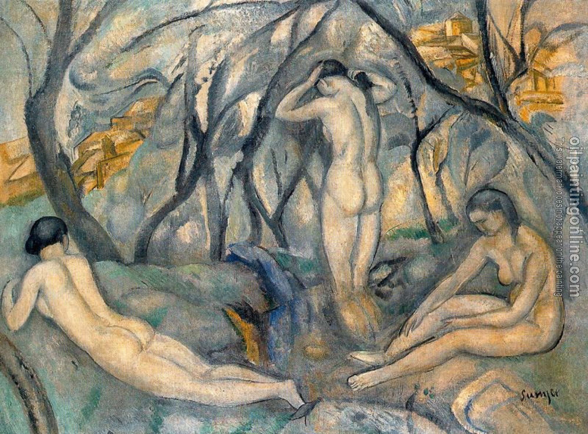 Joaquim Sunyer de Miro - Desnudos